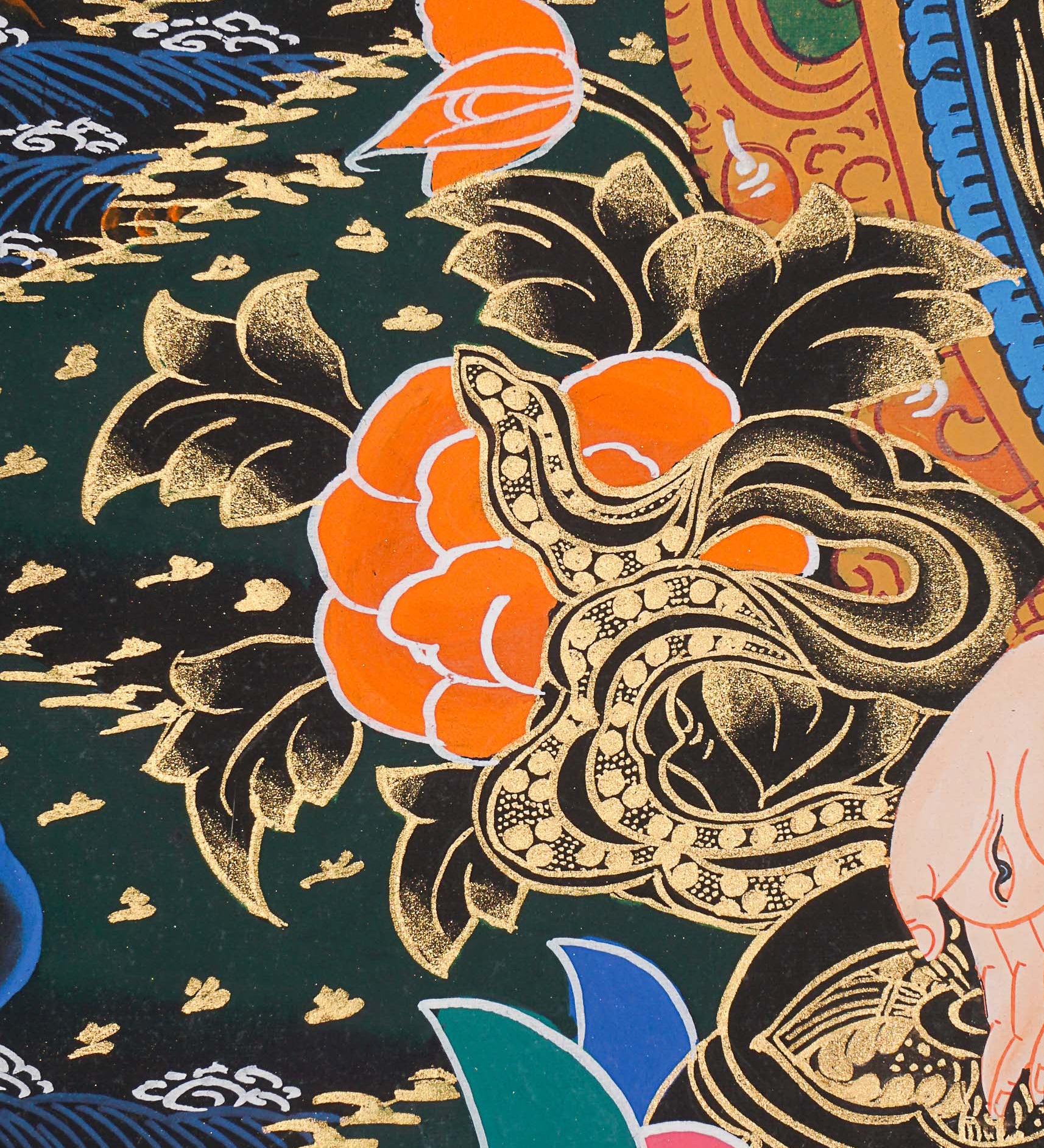 White Tara Thangka - Tibetan Painting 
