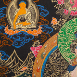 White Tara Thangka - Tibetan Painting
