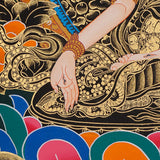 White Tara Thangka - Tibetan Painting