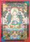 White Tara Thangka for meditation and enlightment.