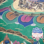Yamantaka Thangka Painting for ignorance, delusion, and obstacles to enlightenment.