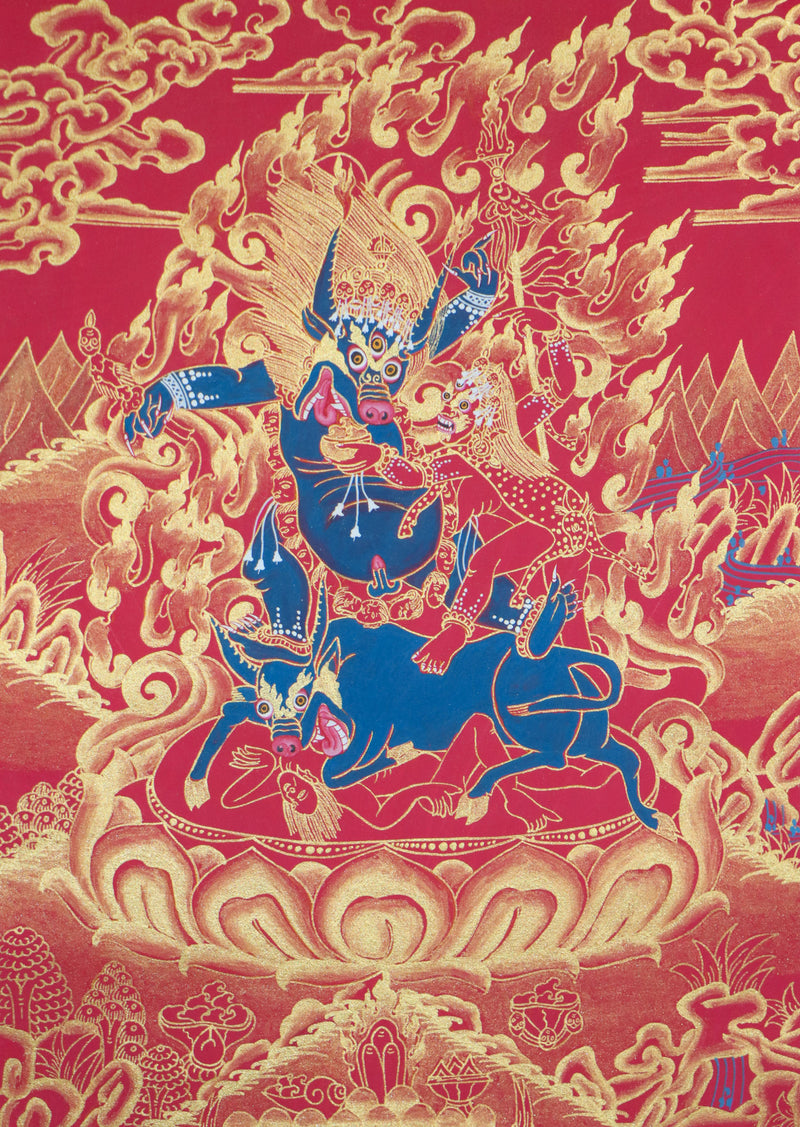 Yamantaka Thangka Paintings are ideal for spiritual transformation,