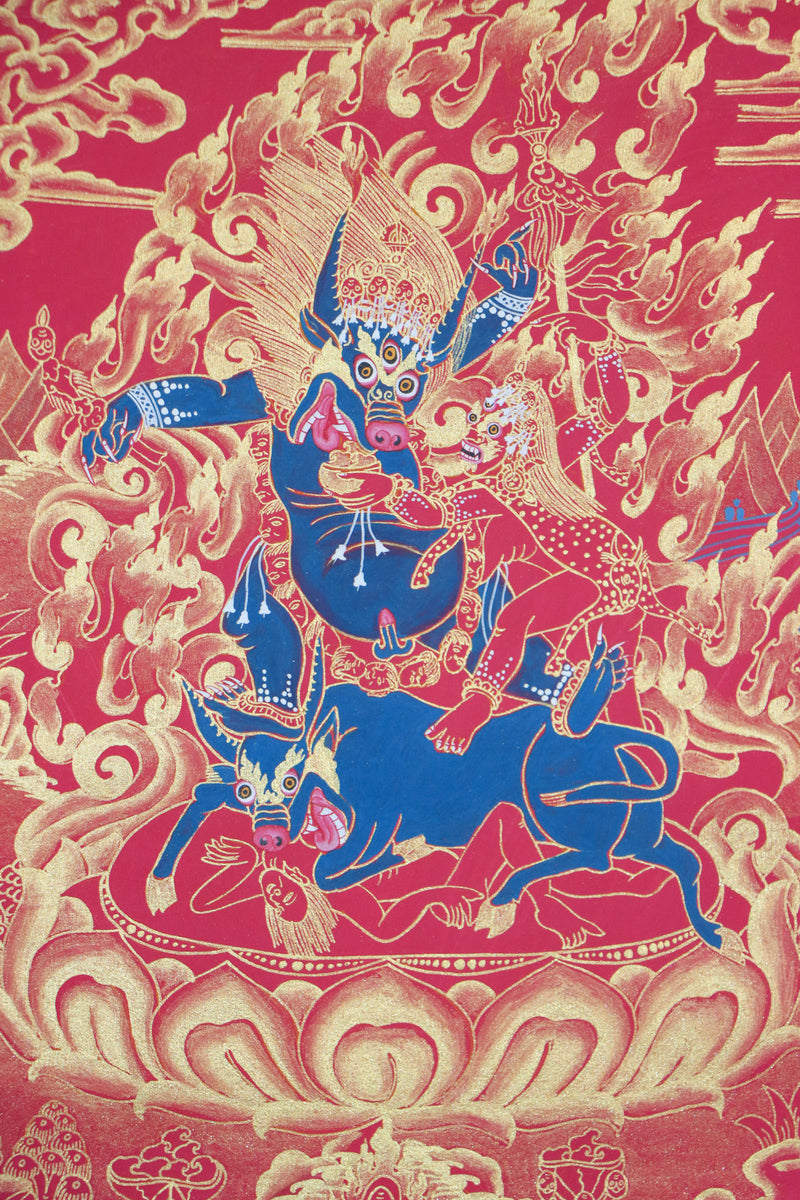 Yamantaka Thangka Paintings are ideal for spiritual transformation,