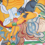 Zambala Thangka Painting - Wall Hanging Decor