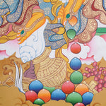 Zambala Thangka Painting - Wall Hanging Decor