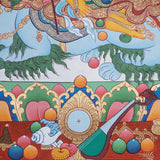 Zambala Thangka Painting - Tibetan Art