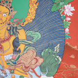 Zambala Thangka Painting - Tibetan Art