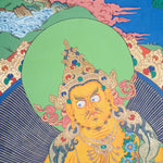 Zambala Thangka Painting - Wealth Deity