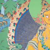 Zambala Thangka Painting - Wealth Deity