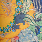 Zambala Thangka Painting - Wealth Deity