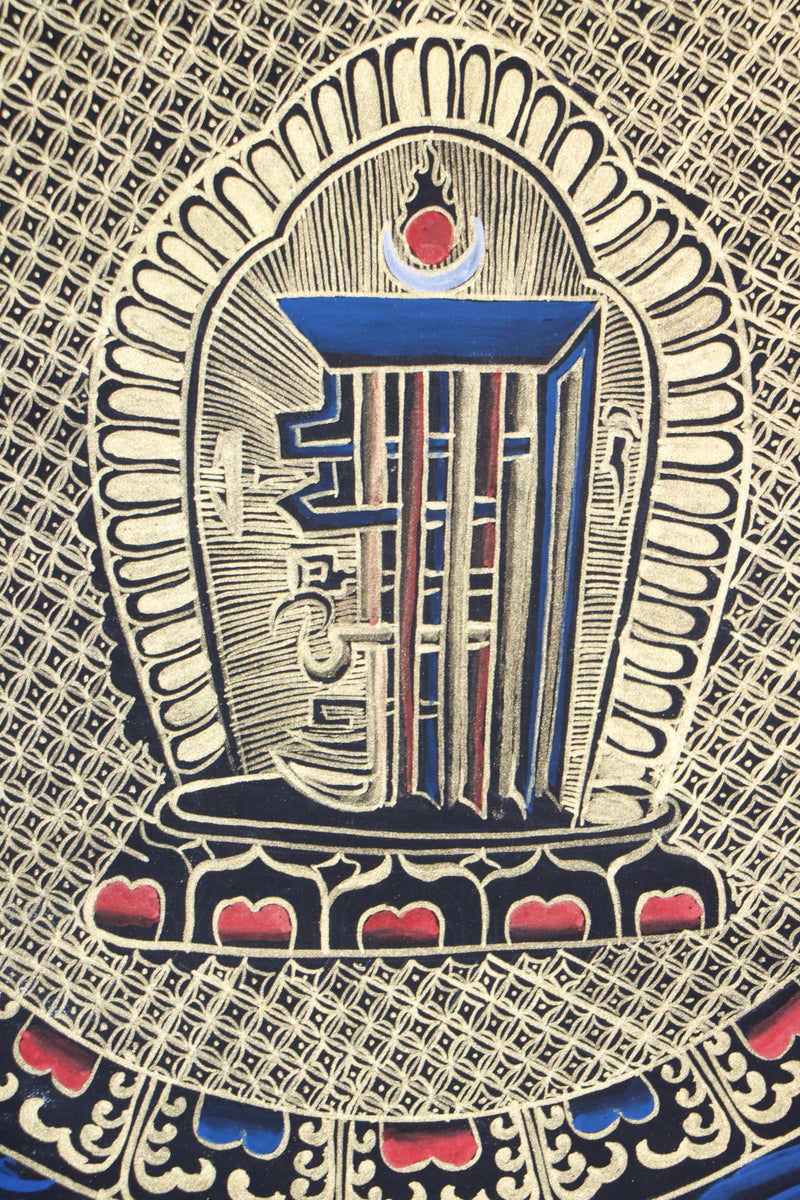 Kalachakra mantra mandala for spirituality .