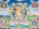 5 Manjushri Thangka - tibetan Painting