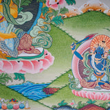 5 Manjushri Thangka - tibetan Painting