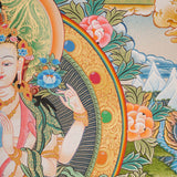 Chengresi Thangka - Handpainted by skillful artisan - Himalayas Shop