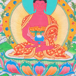 Amitabha Thangka for spiritual connections, aid concentration, and generate positive energy.
