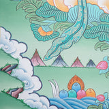 Beautiful Ratnasambhava Buddha Thangka Painting - Himalayas Shop