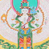 Lokeshwor Thangka serves as visual aids for meditation and visualization practices.