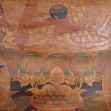 Antique Shakyamuni Buddha - Tibetan Thangka