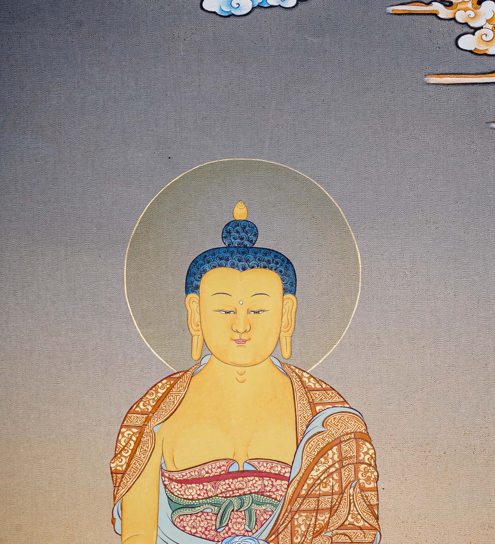 Thangka Painting of Shakyamuni Buddha