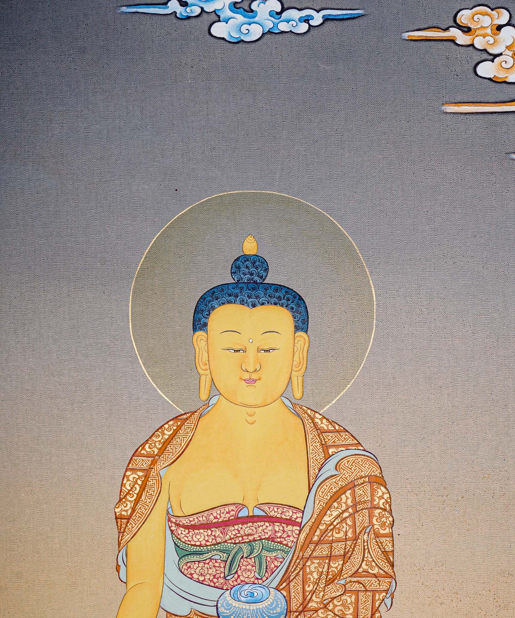 Thangka Painting of Shakyamuni Buddha