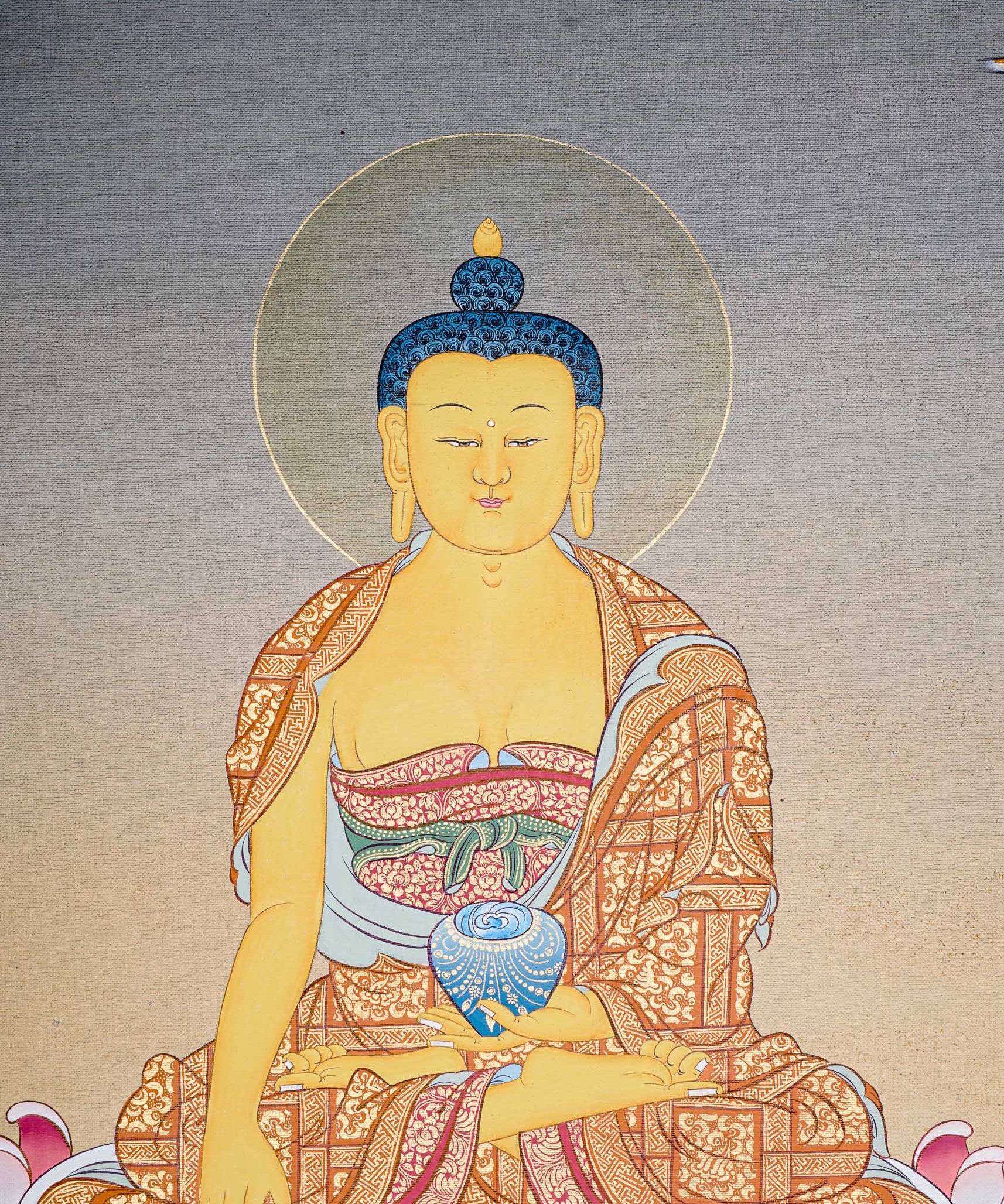 Thangka Painting of Shakyamuni Buddha
