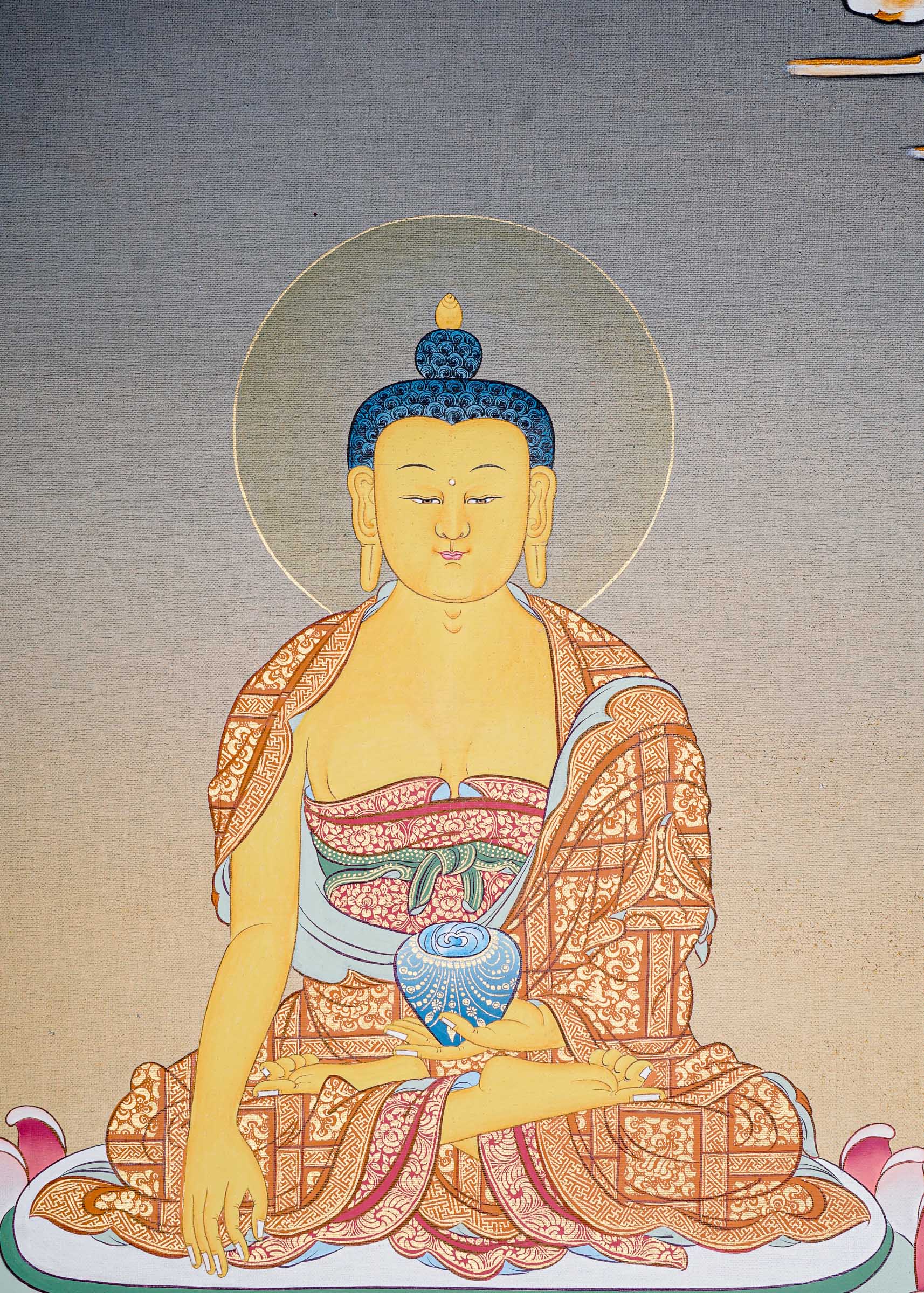 Thangka Painting of Shakyamuni Buddha