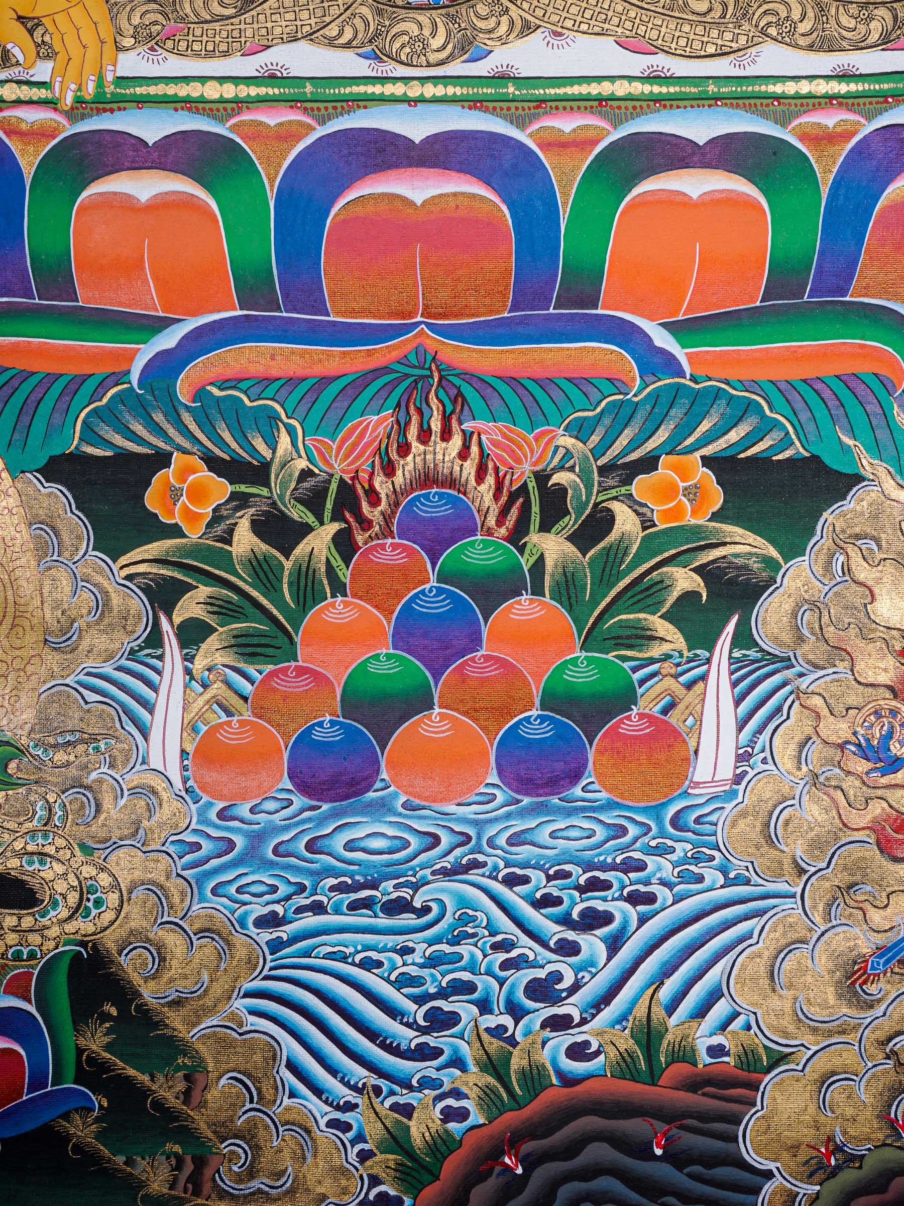 Shakyamuni Buddha Thangka - Tibetan Painting