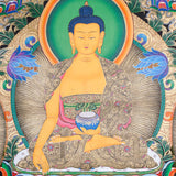 Shakyamuni Buddha Thangka - Tibetan Painting