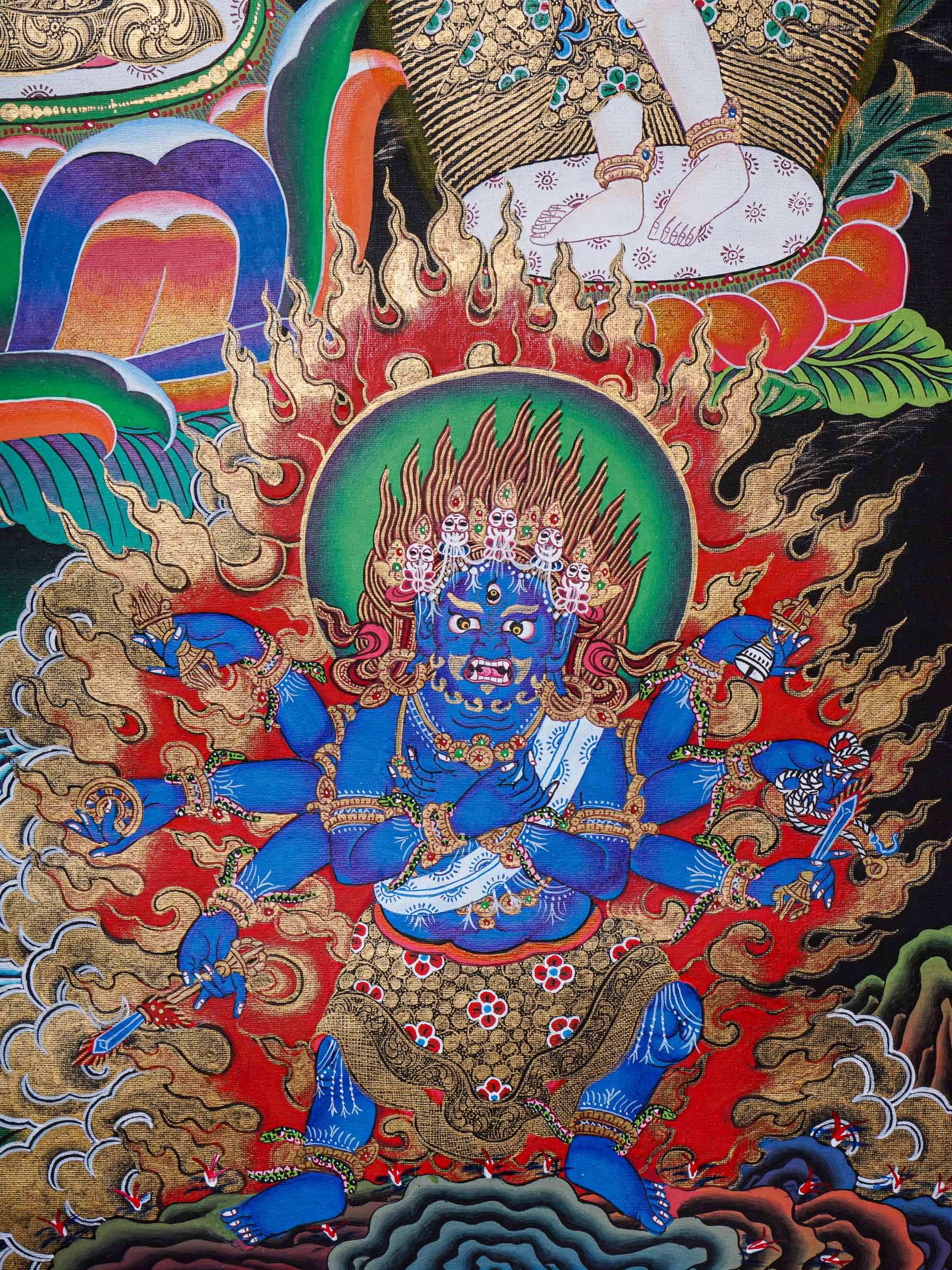 Shakyamuni Buddha Thangka - Tibetan Painting