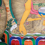 Shakyamuni Buddha Thangka - Tibetan Painting