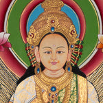 Handpainted Laxmi Thangka