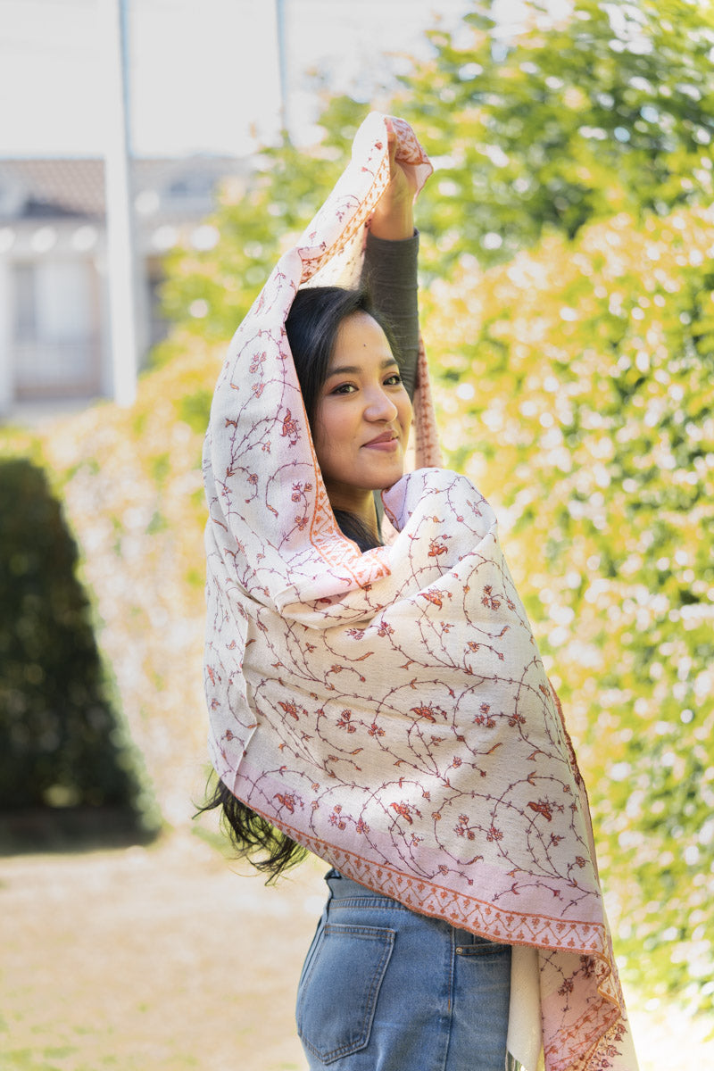Pashmina Shawl perfect for summer or spring wear.