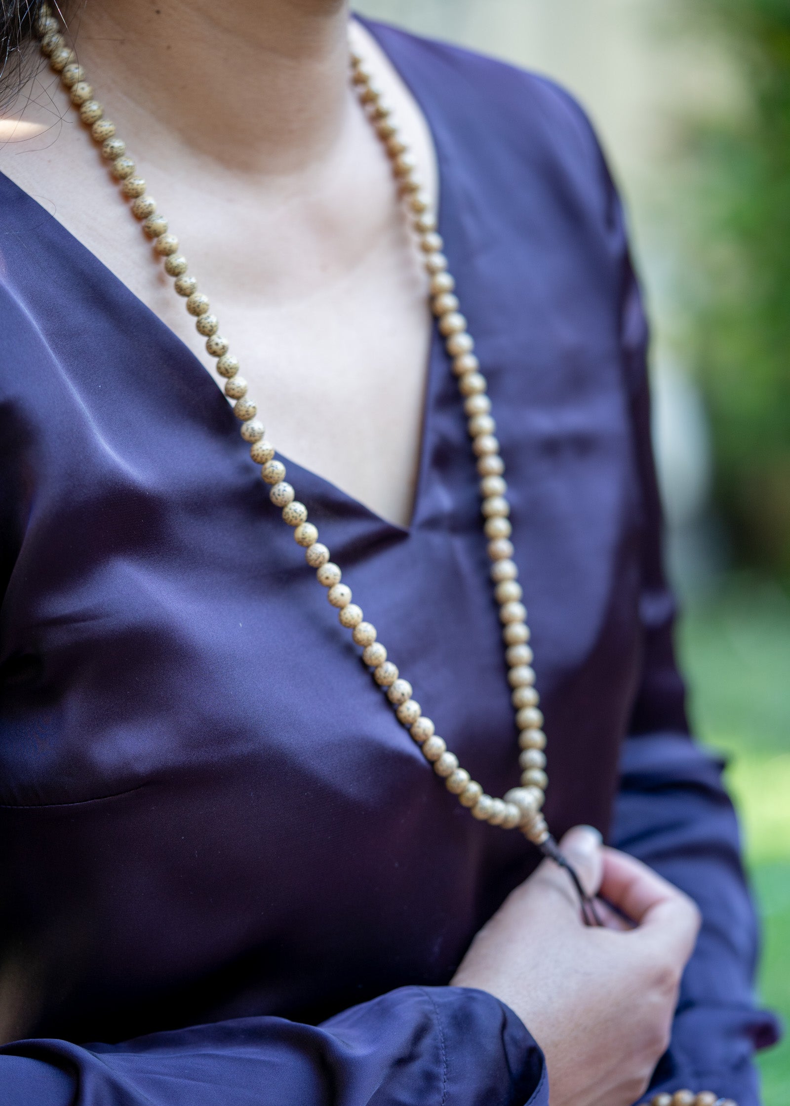 Lotus Seed Mala 