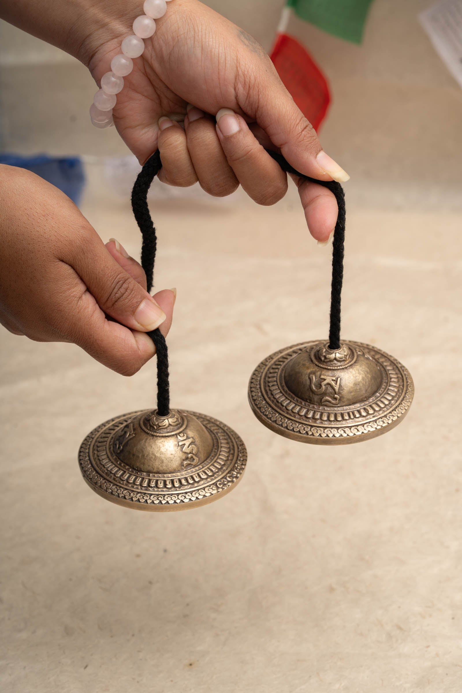 Lotus Tingsha - Handcrafted Cymbals