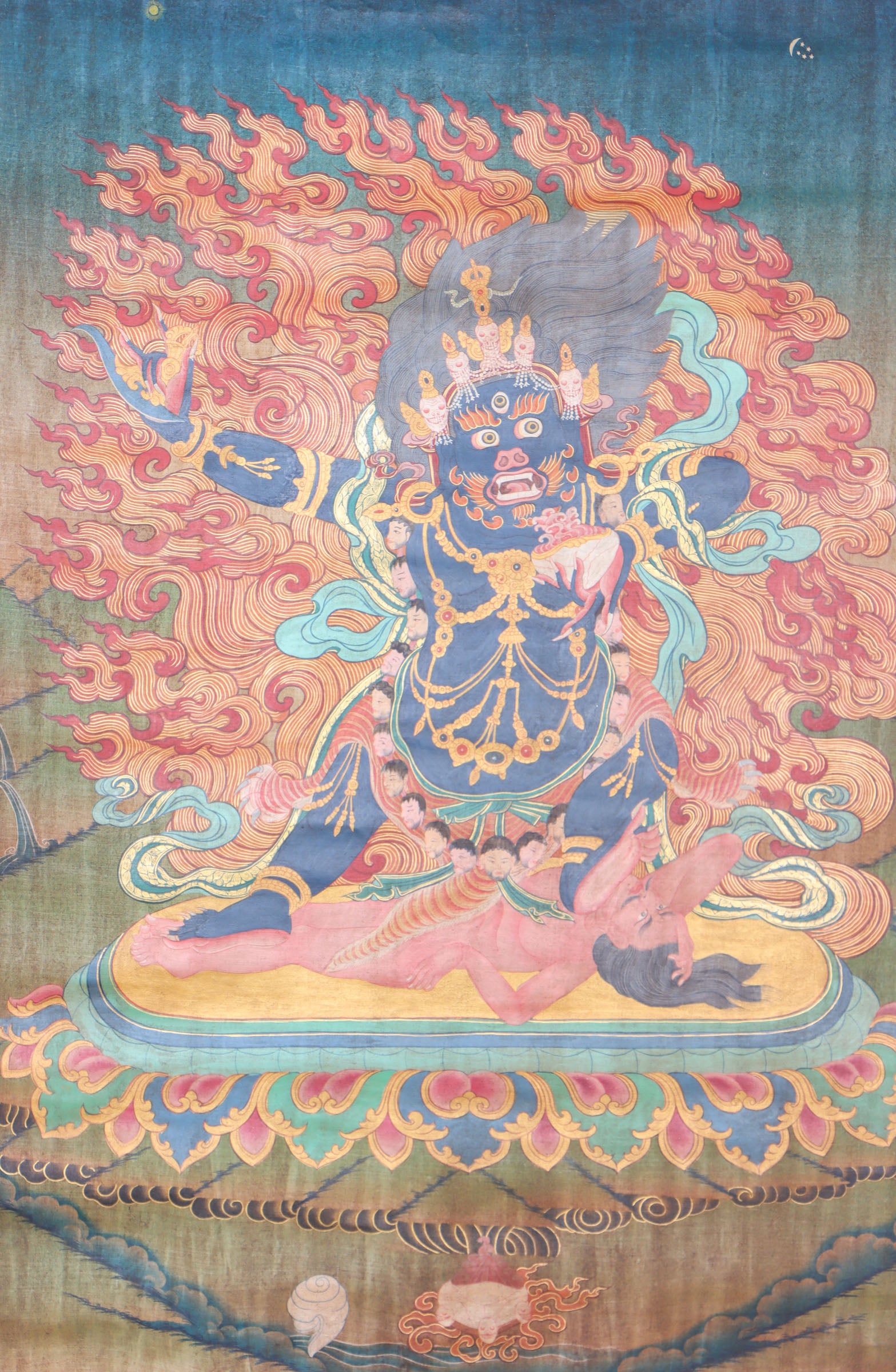 Mahakala Thangka for Protection and meditation.