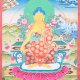 Maitreya Buddha Thangka for prayer and meditation.