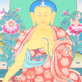 Maitreya Buddha Thangka for prayer and meditation.