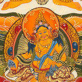 Maitreya Buddha Thangka - Sacred Painting