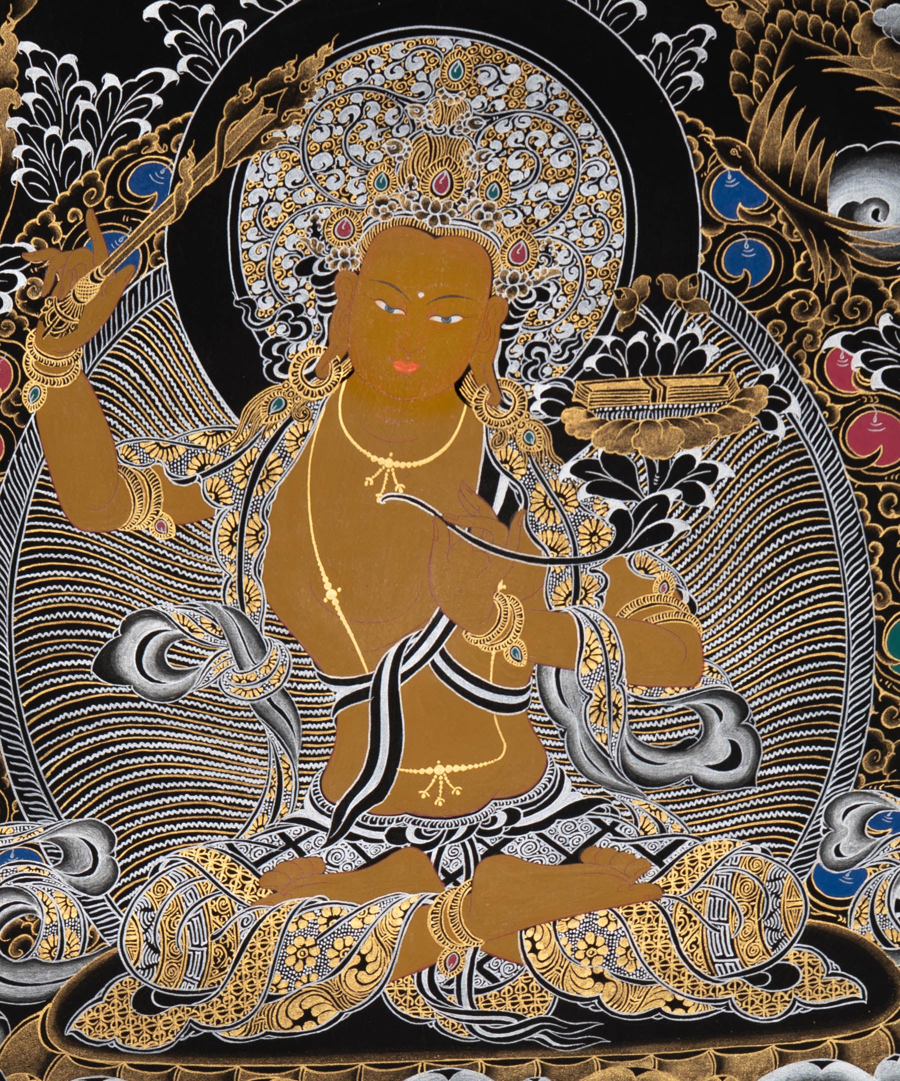 Manjushri Thangka Art