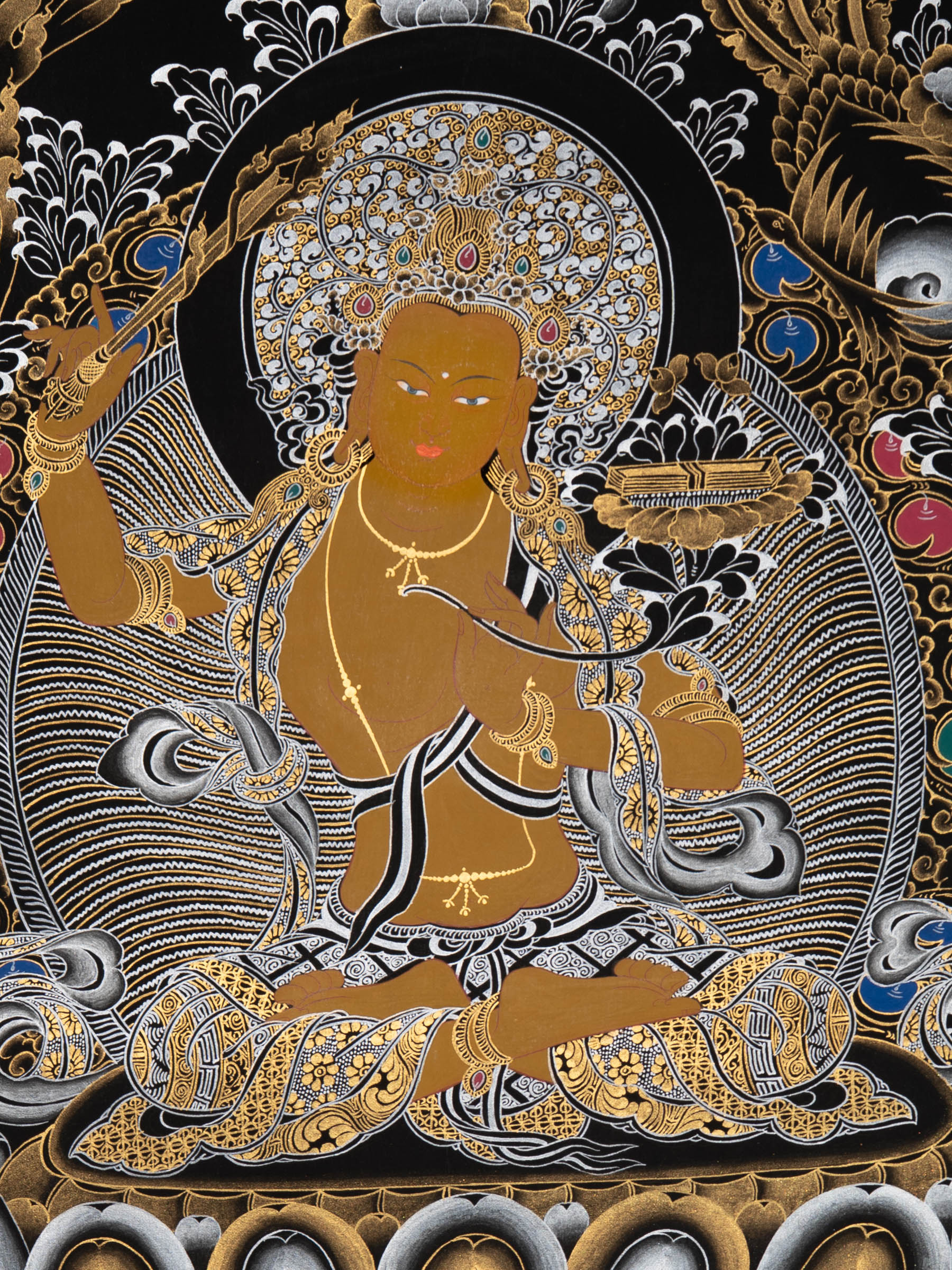 Manjushri Thangka Art