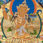 Manjushri Thangka - Sacred Painting