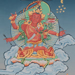 Manjushri Thangka - Tibetan Painting 