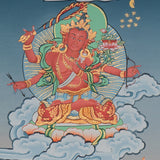 Manjushri Thangka - Tibetan Painting 