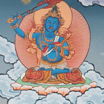 Manjushri Thangka - Tibetan Painting 