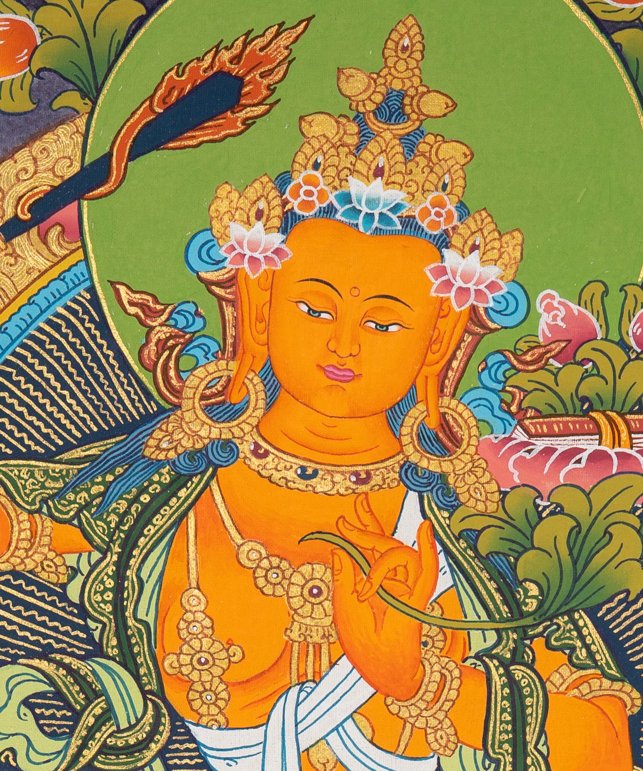 Manjushri Bodhisattva – Tibetan Art