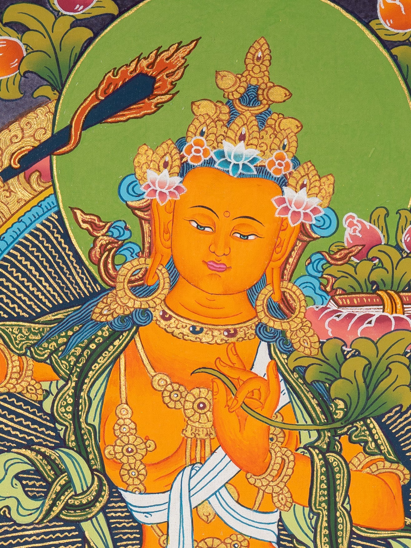 Manjushri Bodhisattva – Tibetan Art