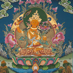 Manjushri Tibetan Thangka Painting
