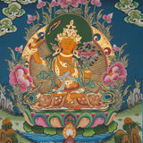 Manjushri Tibetan Thangka Painting