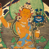 Manjushri Thangka Painting - Sacred Painting