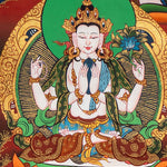 Manjushri Thangka Painting - Sacred Painting
